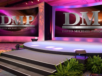 DMP Production Services - 2 Screen Round Stage